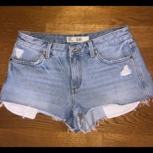 Cory Topshop denim shorts